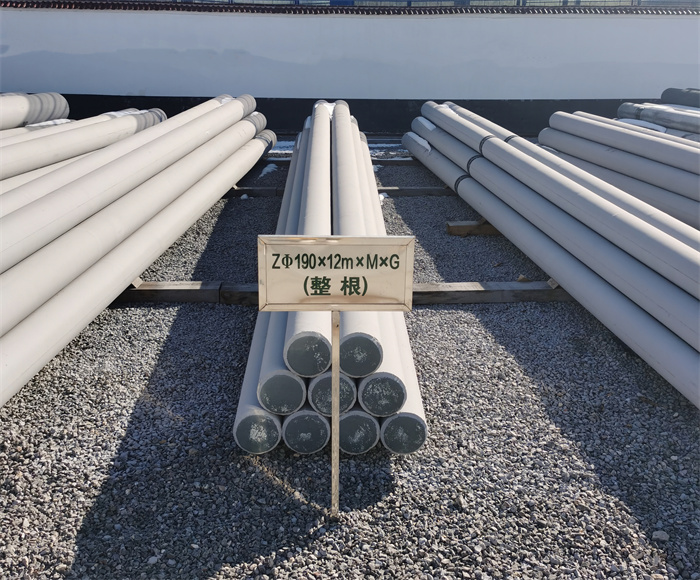 图木舒克190×12米钢筋混凝土水泥电线杆