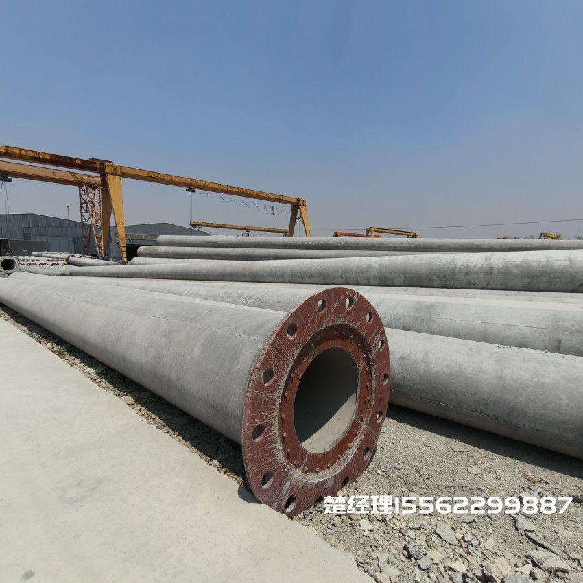 图木舒克12米无拉线电杆