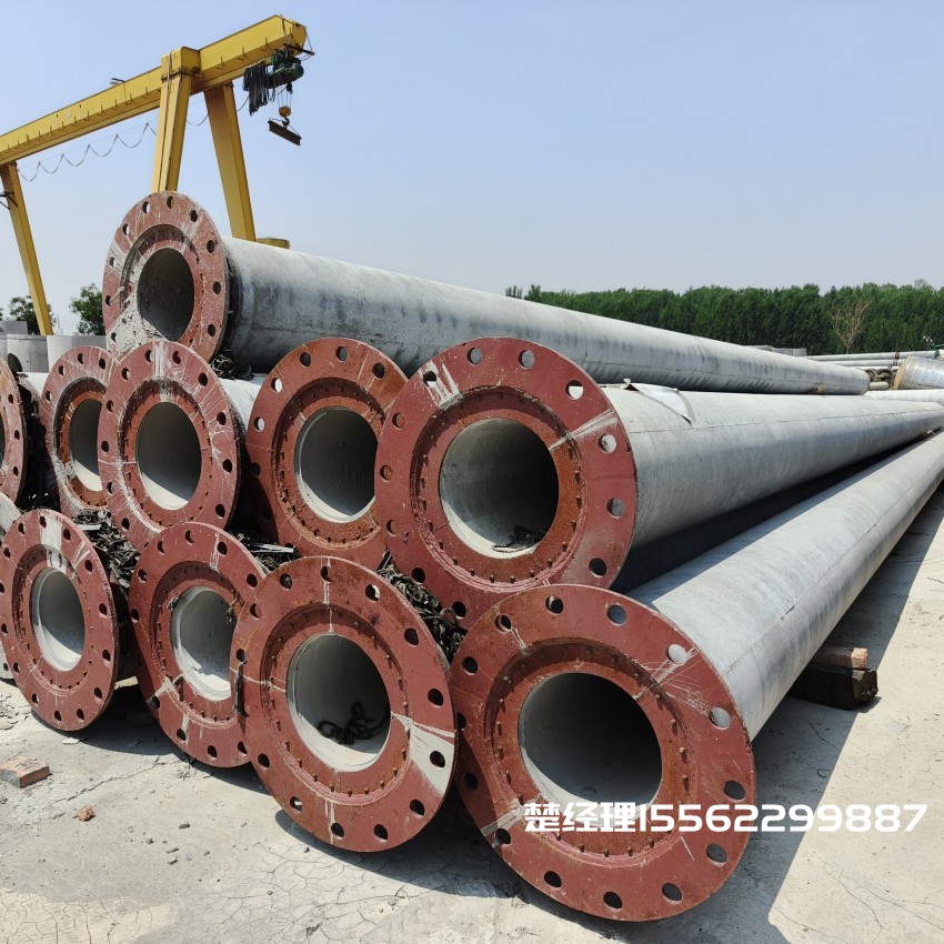 图木舒克12米大弯矩电杆